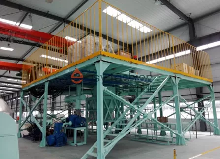 Double-door Vacuum Melting Water Atomization System