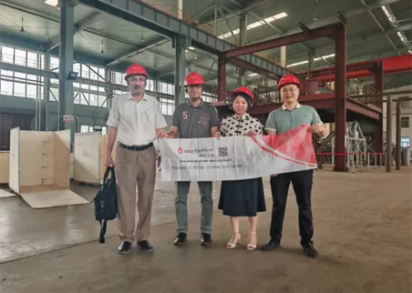 Visiting of Pakistan Customer